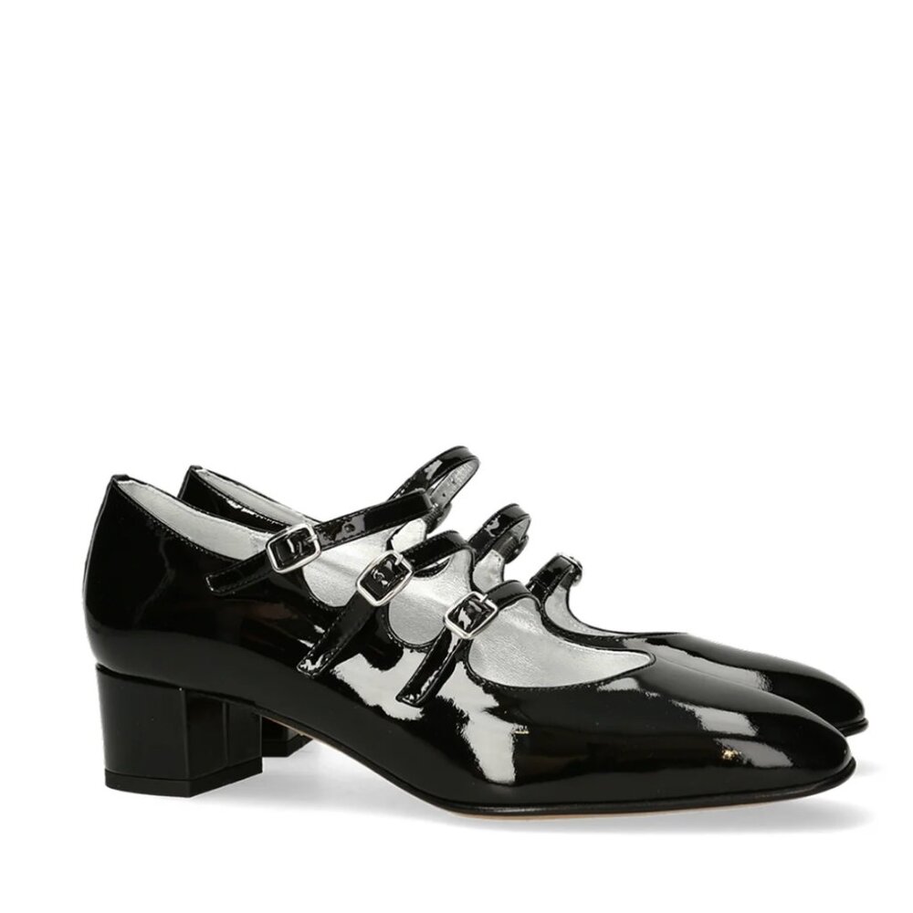 Kina Carel, Black Patent Leather